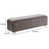 Southern Stylers Seth Ottoman Bench