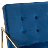 Southern Stylers Darnell Velvet Armchair