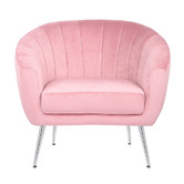 Southern Stylers Linos Velvet Armchair