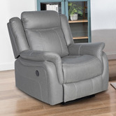 Southern Stylers Aria Faux Leather Recliner Armchair