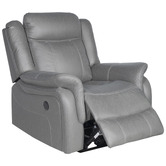 Southern Stylers Aria Faux Leather Recliner Armchair