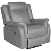 Southern Stylers Aria Faux Leather Recliner Armchair