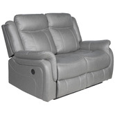 Southern Stylers Aria 2 Seater Faux Leather Recliner Sofa