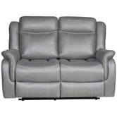 Southern Stylers Aria 6 Seater Faux Leather Recliner Sofa &amp; Armchair Set