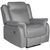 Southern Stylers Aria 6 Seater Faux Leather Recliner Sofa &amp; Armchair Set