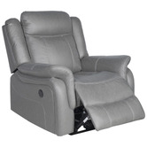 Southern Stylers Aria 6 Seater Faux Leather Recliner Sofa &amp; Armchair Set