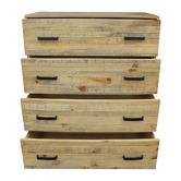 Southern Stylers 5 Piece Piedmont Pine Wood Bedroom Set