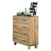 Southern Stylers 5 Piece Piedmont Pine Wood Bedroom Set