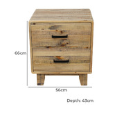 Southern Stylers 5 Piece Piedmont Pine Wood Bedroom Set