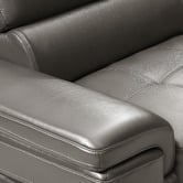 Southern Stylers Vienna 4 Seater Faux Leather Sofa