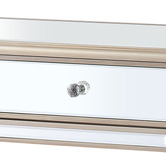 Southern Stylers Sierra Mirrored Console Table