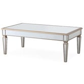 Southern Stylers Sierra Rectangular Mirrored Coffee Table