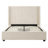 Southern Stylers Aki Upholstered Bed with Drawers