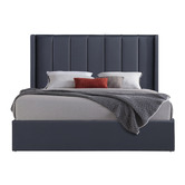 Southern Stylers Axton Faux Leather Gas Lift Bed