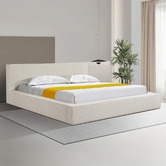Southern Stylers Tarian Boucle Platform Bed