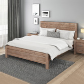 Southern Stylers Belmont Acacia Wood Bed Frame