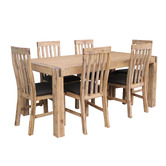 Southern Stylers 6 Seater Belmont Dining Table &amp; Chair Set