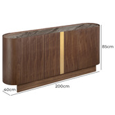 Southern Stylers Everest Ceramic Sideboard