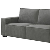 Southern Stylers Lakan 3 Seater Upholstered Sofa