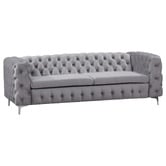 Southern Stylers Eddard 3 Seater Velvet Sofa