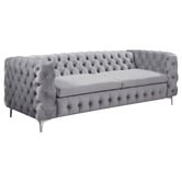 Southern Stylers Eddard 3 Seater Velvet Sofa