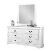 Southern Stylers 4 Piece White Calia Bedroom Set