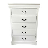 Southern Stylers 4 Piece White Calia II Bedroom Set