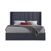 Southern Stylers Axton Faux Leather Gas Lift Bed