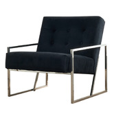 Southern Stylers Marek Velvet Armchair