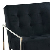 Southern Stylers Marek Velvet Armchair