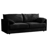 Southern Stylers Elken 3 Seater Double Velvet Sofa Bed