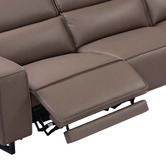 Southern Stylers Inayah 6 Seater Leather Modular Recliner Sofa