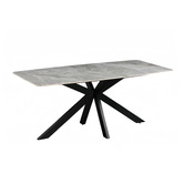 Southern Stylers Erna Sintered Stone Dining Table