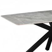 Southern Stylers Erna Sintered Stone Dining Table