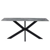Southern Stylers Erna Sintered Stone Dining Table