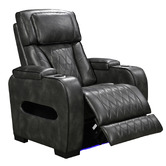 Southern Stylers Frederick LED Faux Leather Recliner Armchair