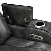 Southern Stylers Frederick 2 Seater LED Faux Leather Recliner Sofa