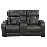 Southern Stylers Frederick 5 Seater Faux Leather Recliner Sofa Set