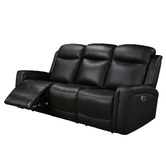 Southern Stylers Guerrero 3 Seater Leather Recliner Sofa