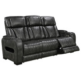 Southern Stylers Frederick 5 Seater Faux Leather Recliner Sofa Set