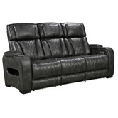 Southern Stylers Frederick 5 Seater Faux Leather Recliner Sofa Set