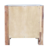 Southern Stylers Belmont Acacia Wood Bedside Table