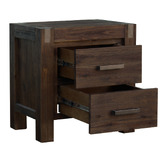 Southern Stylers Belmont Acacia Wood Bedside Table