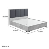 Southern Stylers 4 Piece Theon Bedroom Set