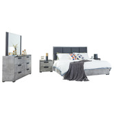 Southern Stylers 4 Piece Theon Bedroom Set