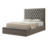 Southern Stylers Blaise Upholstered Bed Frame with Storage