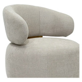 Southern Stylers Lewis Upholstered Swivel Accent Chair