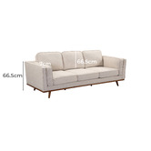 Southern Stylers Modern Brooklyn 3 Seater Sofa
