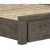 Southern Stylers 4 Piece Jessie Pine Wood Bedroom Furniture Set