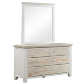 Southern Stylers 4 Piece Eunice Pine Wood Bedroom Furniture Set